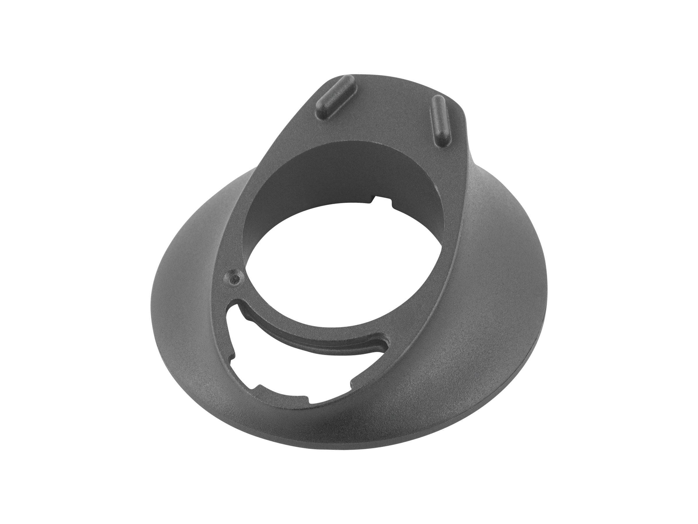 Trek RCS Pro Stem Bearing Top Cover in Onyx Carbon, used for headtube assembly on bicycle components.