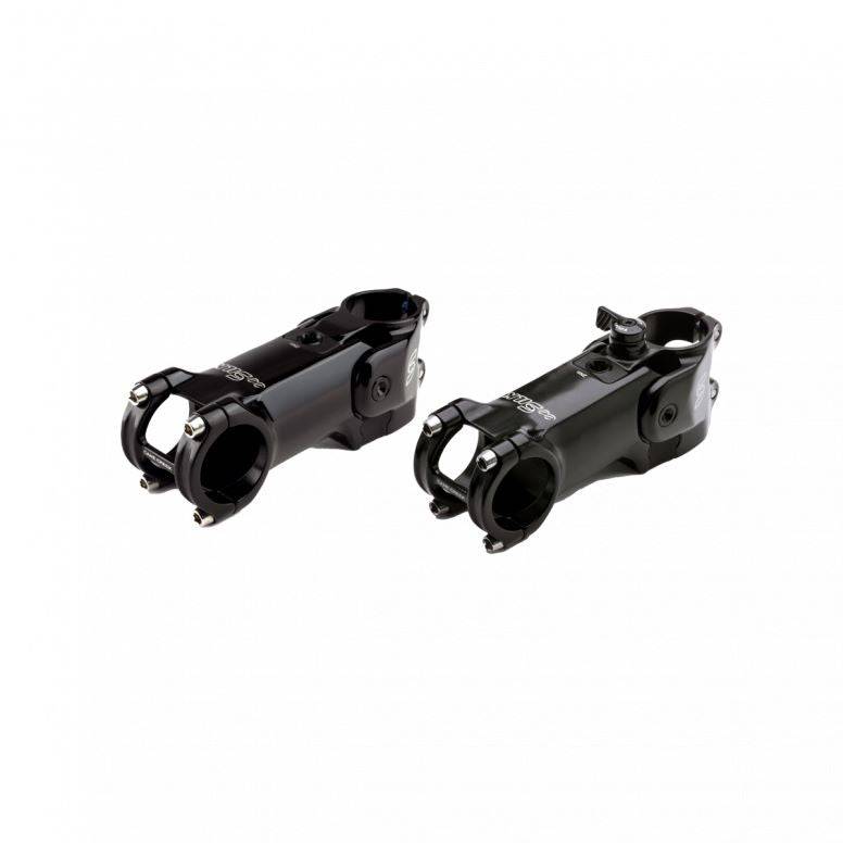 Cane Creek eeSilk bike stem with 31.8mm clamp and -6° angle, shown mounted on a bicycle handlebar.