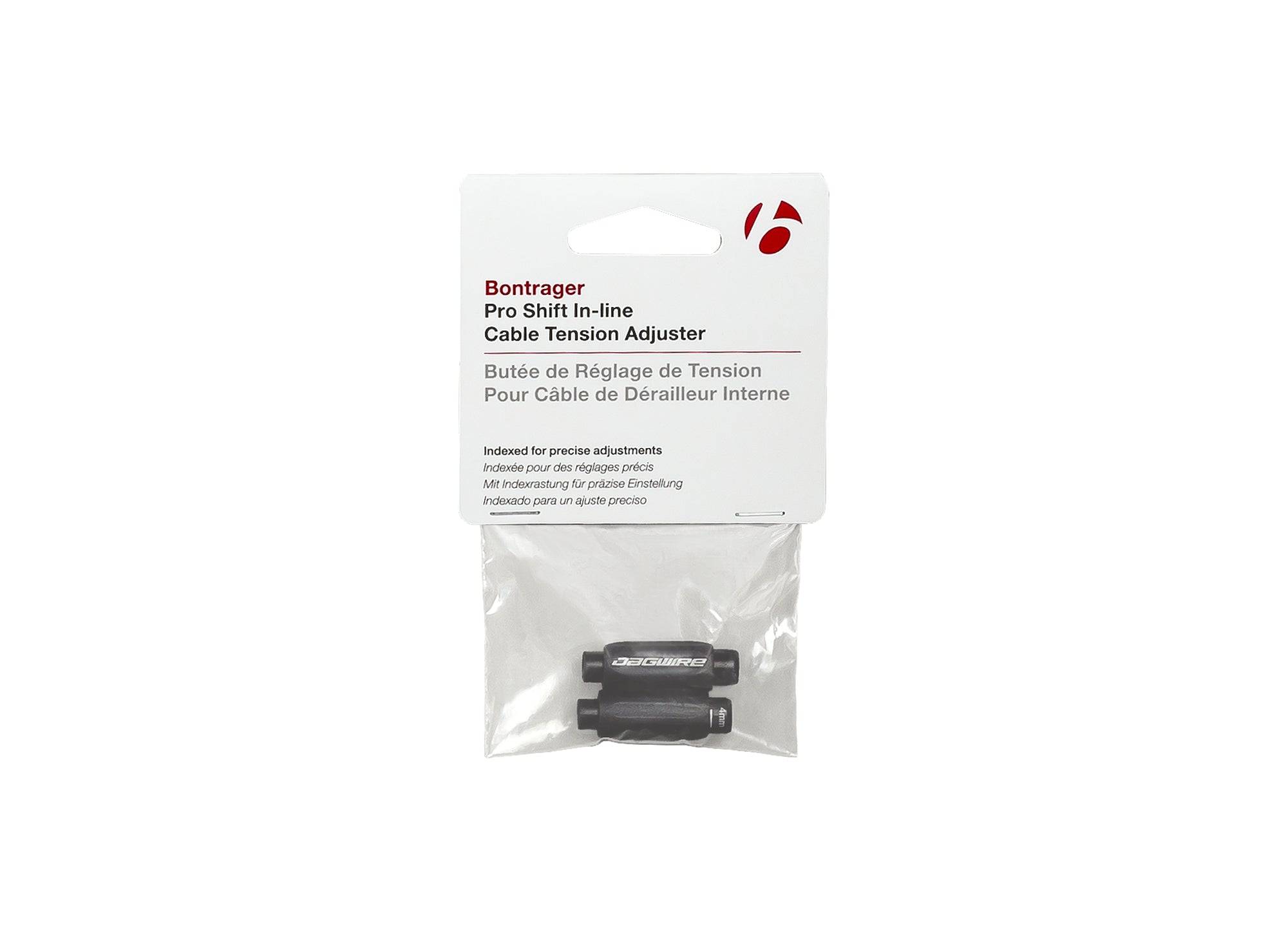 Bontrager Pro 4 mm Inline Cable Tension Adjuster Black One size | Swinnerton Cycles