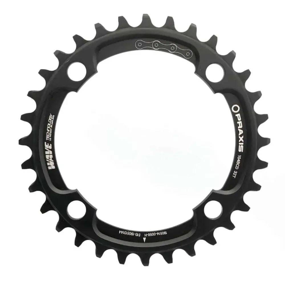 Praxis Works Chain Ring - CR, 104 BCD Wave 1x | Swinnerton Cycles