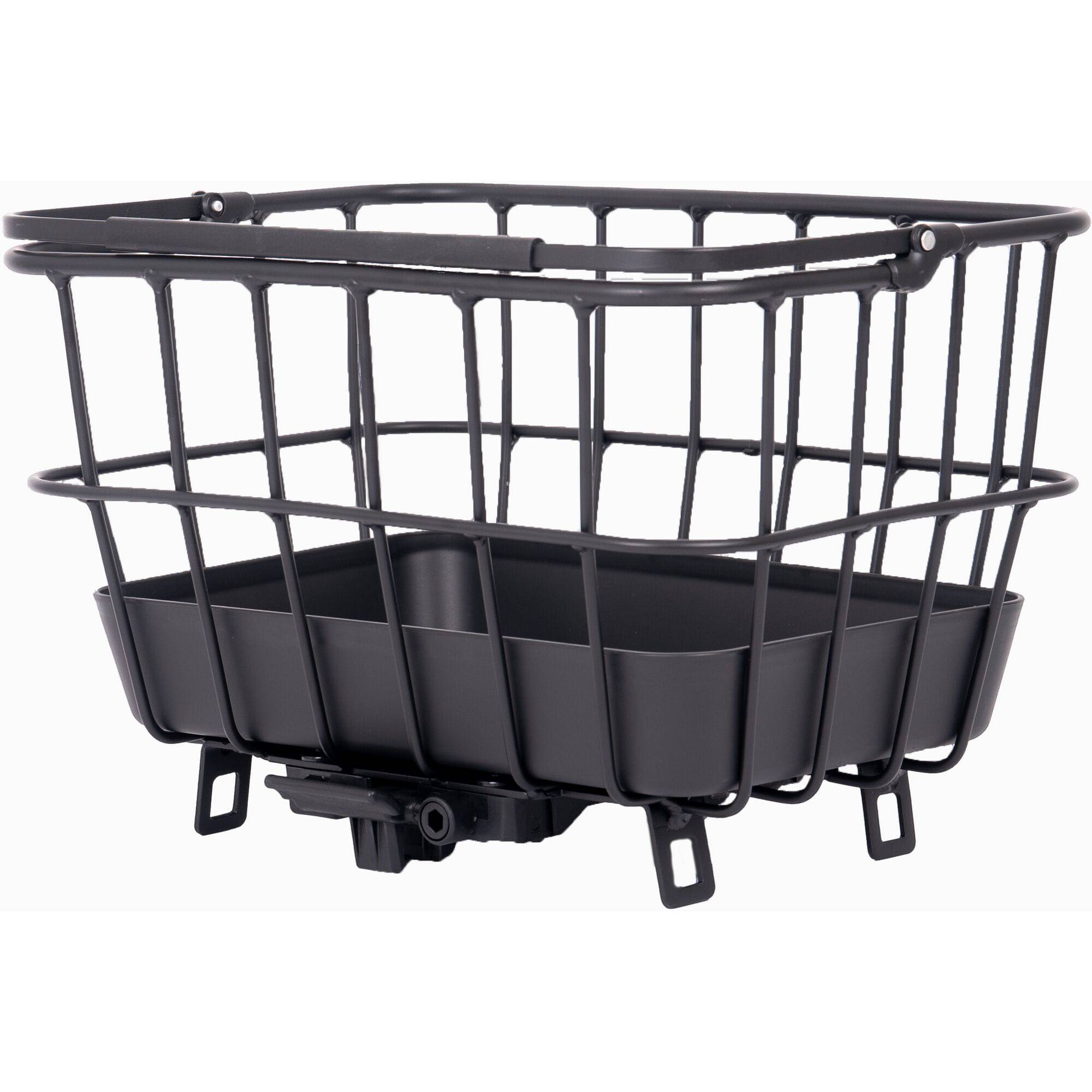 AtranVelo GROCERY AVS bike basket with 23L capacity, stable base, soft handle, designed for cycling accessories.