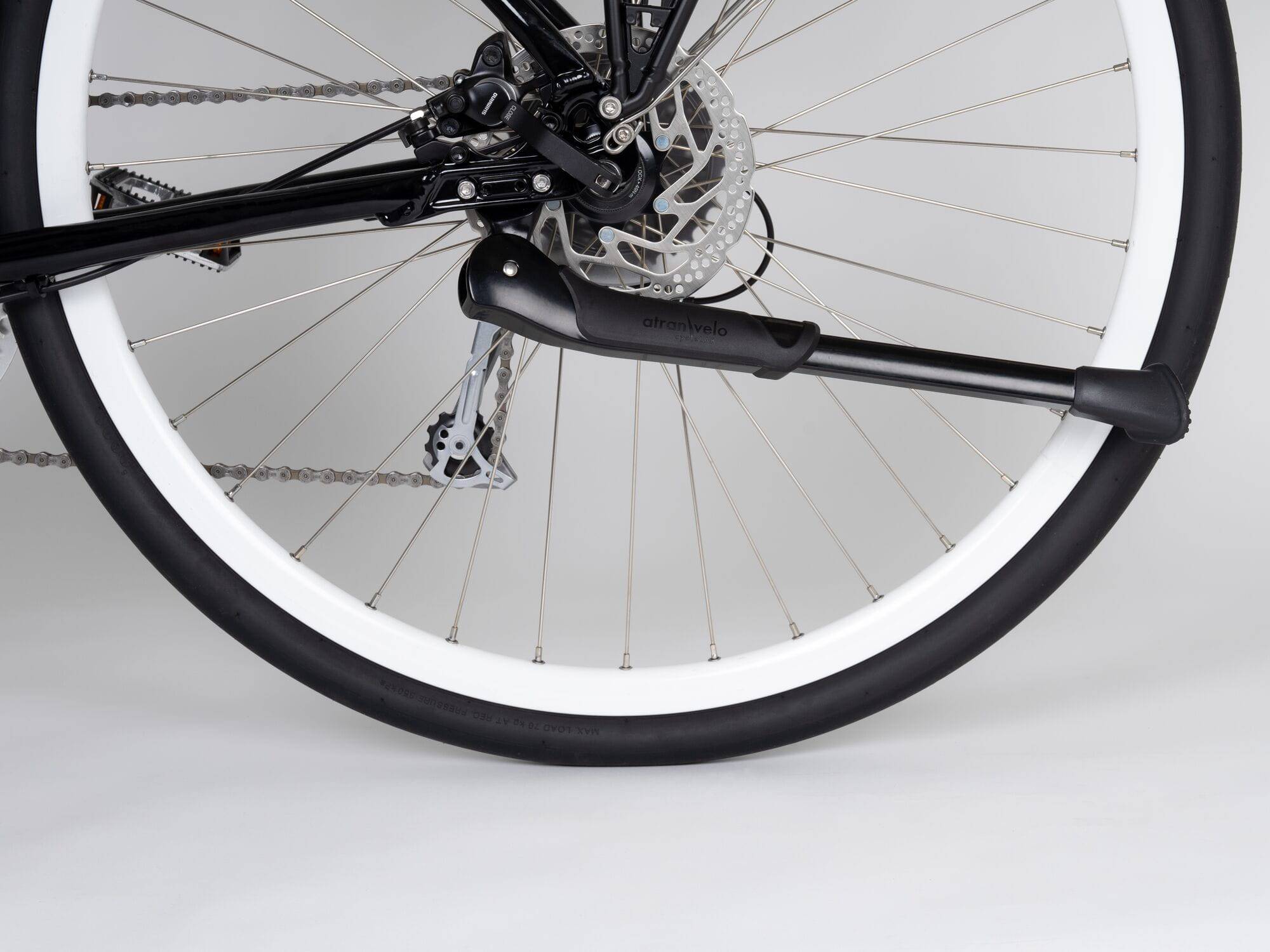 AtranVelo REX HV Kickstand, KSA 40mm Rear Mount, 24"-28"