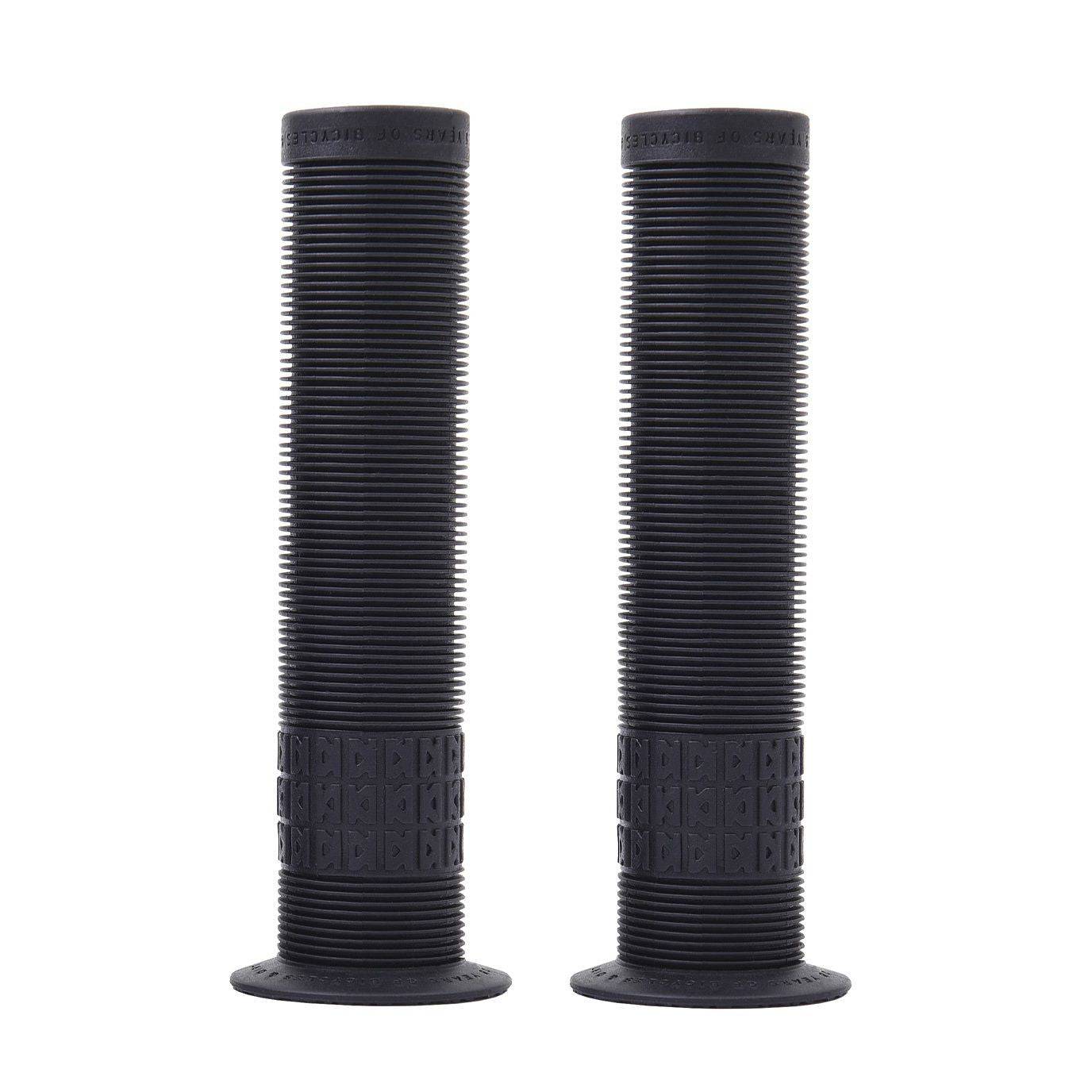 DMR Grip 25 Flange BMX handlebar grip in black, designed for park, street, and dirt jump riding, celebrating 25th anniversary.