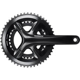 Shimano FC-RS510 road double crankset with 50/34T chainrings, 172.5mm crank arms, for 135/142mm axles, bike components