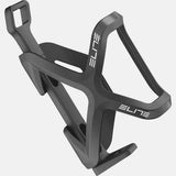 Black Elite Ambo Multi-Entry Bike Bottle Cage with adjustable side-entry design for easy bottle access and secure fit.