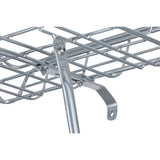Basil Portland aluminium front bike carrier with lamp mount for 26 and 28-inch bikes, designed for accessories and bike transport.