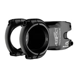 Race Face Aeffect R 35 stem with 0° rise, 40-70mm length, designed for all-mountain and enduro bikes, mounted on a bike handlebar.