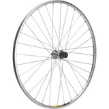 Silver M Part Wheels road rear wheel with Mavic Open Elite rim and Shimano RS400 hub, 700c size for cycling components.