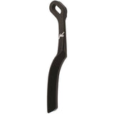 K-Edge black anodized road braze-on chain catcher front derailleur protector on a bicycle component.