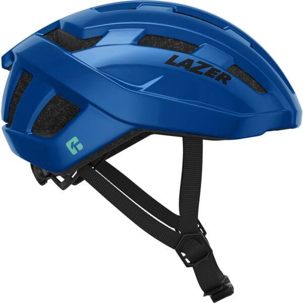 Lazer Tempo KinetiCore unisex helmet with adjustable fit, LED light mount, designed for cycling safety and comfort.