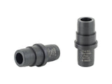 Trek 2024 Supercaliber IsoStrut seal and bushing press set for frame maintenance, shown in black, with tools and components.