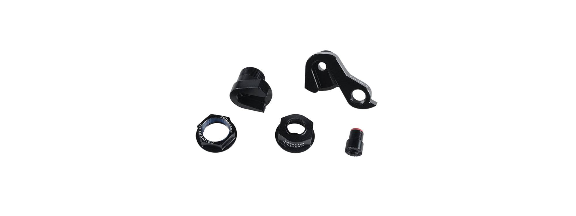Trek Convert Hardtail Rear Derailleur Dropout Hanger Kit, bicycle component replacement for bike derailleur attachment.