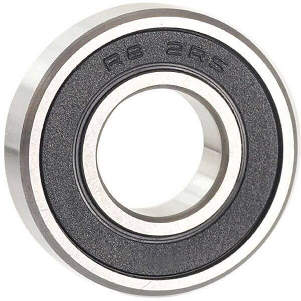M Part Cartridge Bearing R8 2RS, 1/2"x1-1/8"x5/16" bicycle replacement component with rubber seals, for bike maintenance.