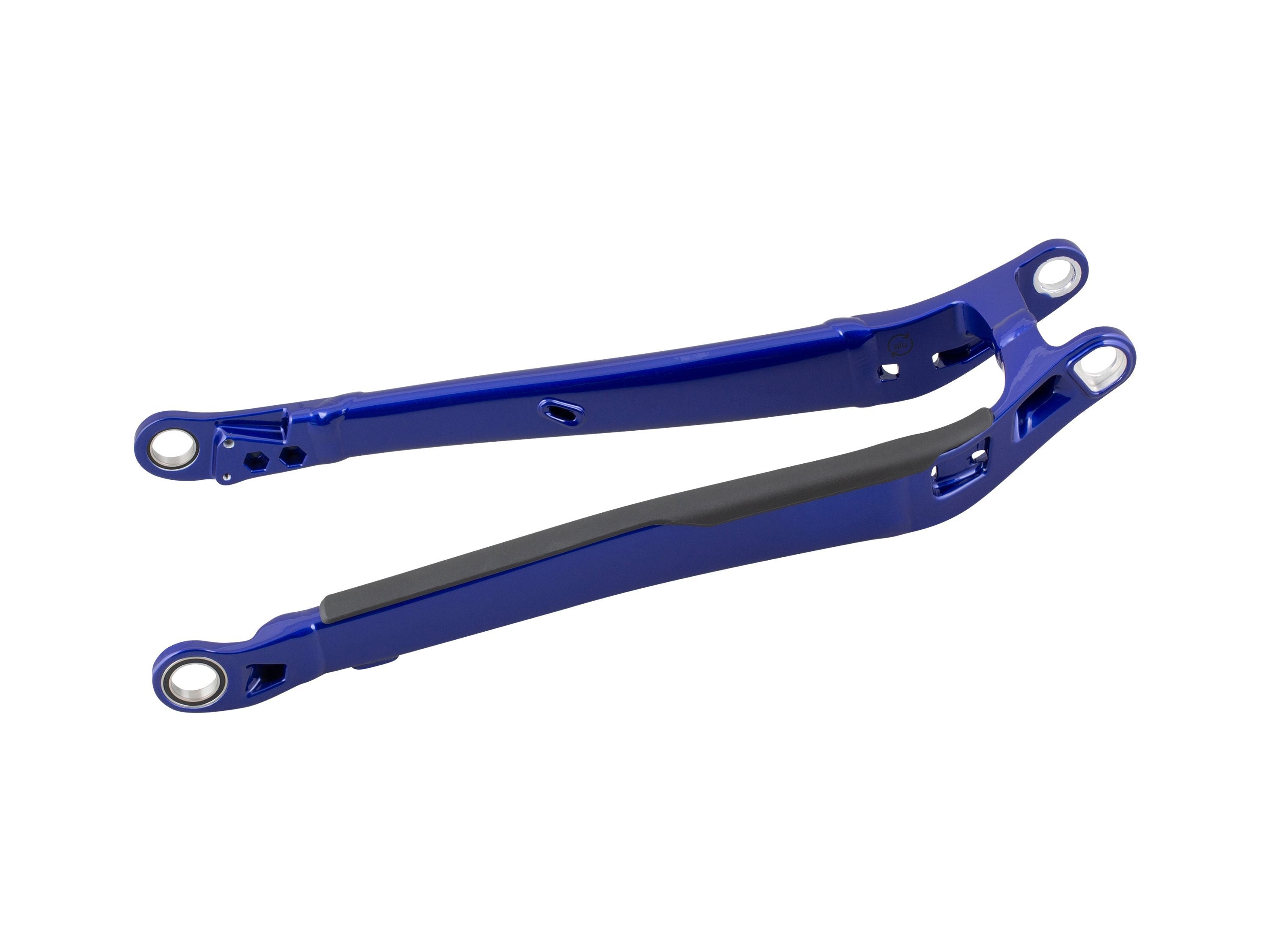Trek Rail 29 Aluminum Chainstay Hex Blue for 29-inch mountain bike, showing the blue anodized component on the bike frame