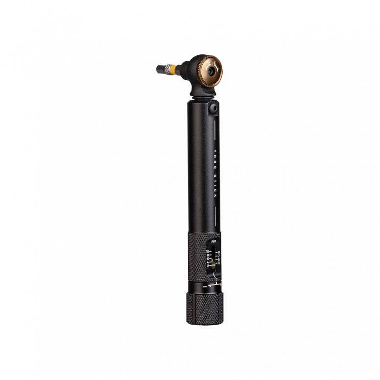 Topeak Torq Stick Pro 2-10 Nm torque wrench in black with 9 bits and ratcheting head for workshop use