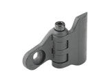 Trek road bike adjustable chainkeeper in black preventing chain drops, easy to install on bicycle components.