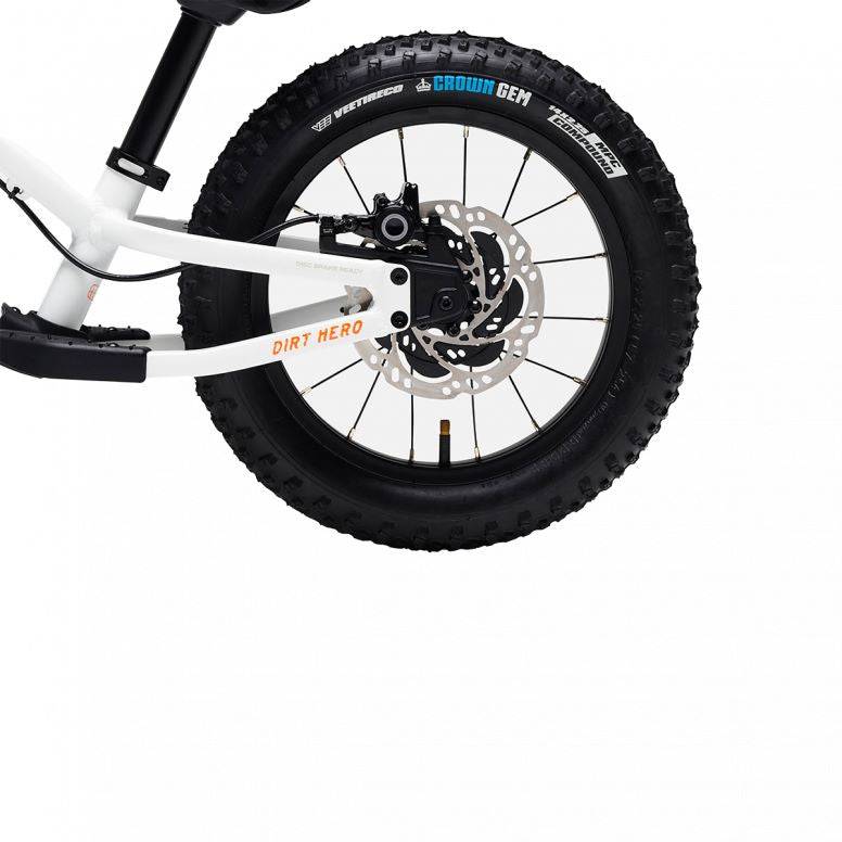Kids Ride Shotgun rear brake kit for kids' bikes with HC1 lever, 140mm rotor, black color, includes child-safe guard and accessories.