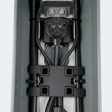 Fazua FAZUA RIDE 60 e-bike rack cover for cable protection and organization, black component with protective material.