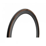 Pirelli P Zero Race Classic tire for road racing, made in Italy, showing the tire's tread pattern and sidewall branding.