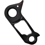 Wheels Manufacturing CNC machined derailleur hanger dropout replacement for bike components, showcasing precision machining and design.