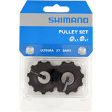 Shimano Ultegra RD-6700/6770 rear derailleur pulley set for bike components, compatible with Deore XT and Saint series.