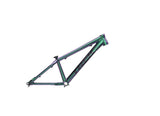 Trek Ticket DJ MTB frameset in matte emerald iris finish, large size, mountain bike component with sturdy frame design