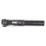 Truflo Air Flow Pocket CNC mini bike pump with flexi head, high volume air flow, compact bike accessories for inflating tires