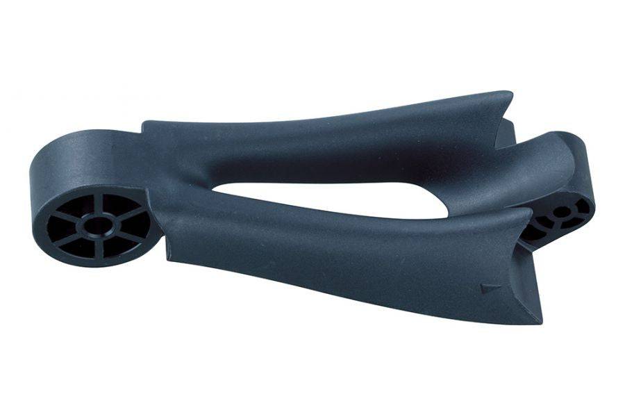 Topeak Defender iGlow RC11 fixer arm set in black for secure mudguard mounting on bicycles, showing the accessory components.