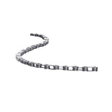 SRAM PC1170 11-speed silver bike chain with PowerLock, 120 links, featuring hollow pin design for durable cycling components.