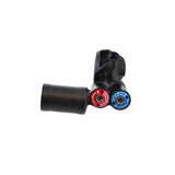 Fox Shock DHX2 P-S Trunnion Eyelet Assembly for 2018 rear shock, showing the metal component with mounting holes and bushings.