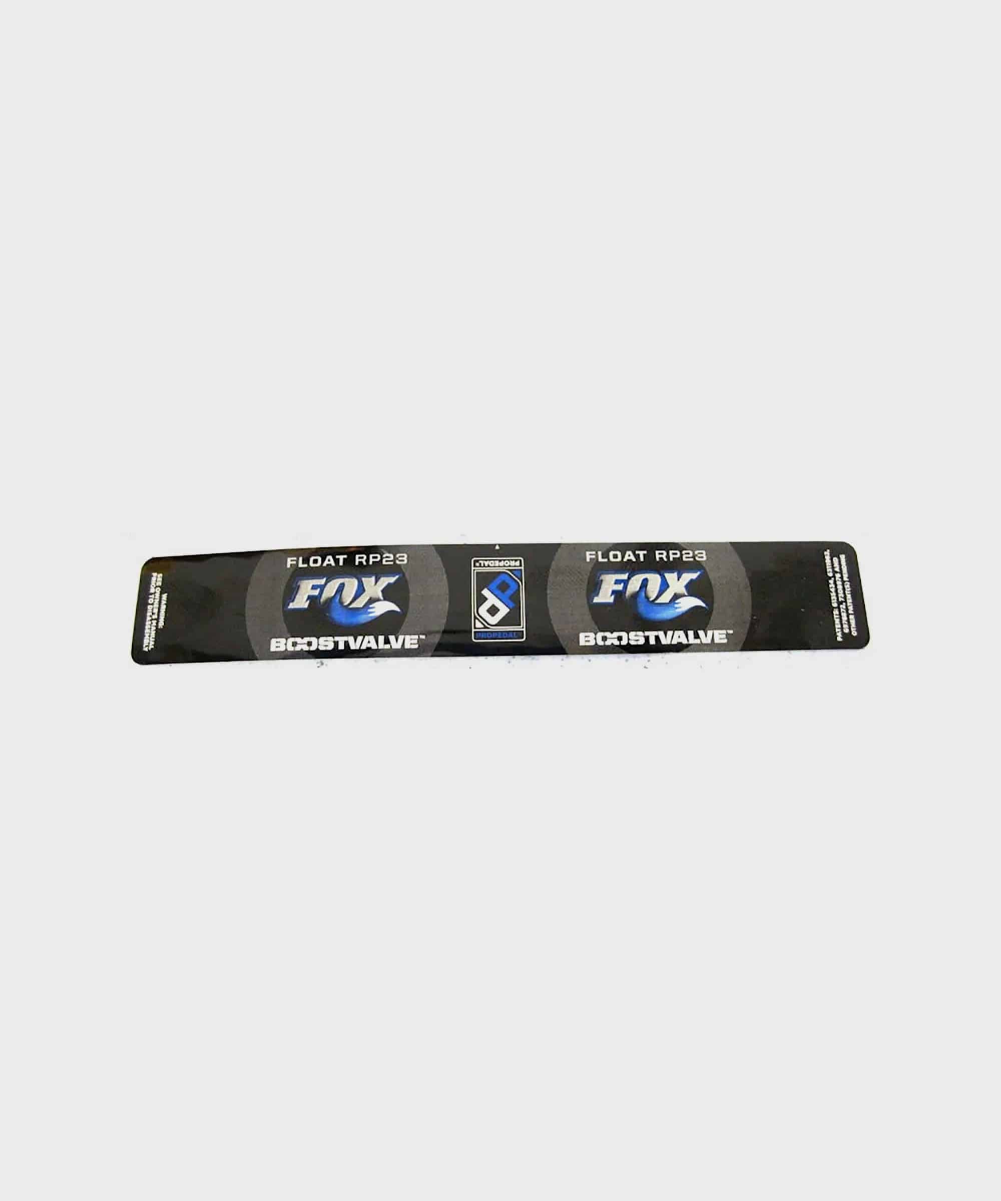 Fox Float RP23 Shock Boost Valve Decal 2010 5.5 / 6.0 | Swinnerton Cycles