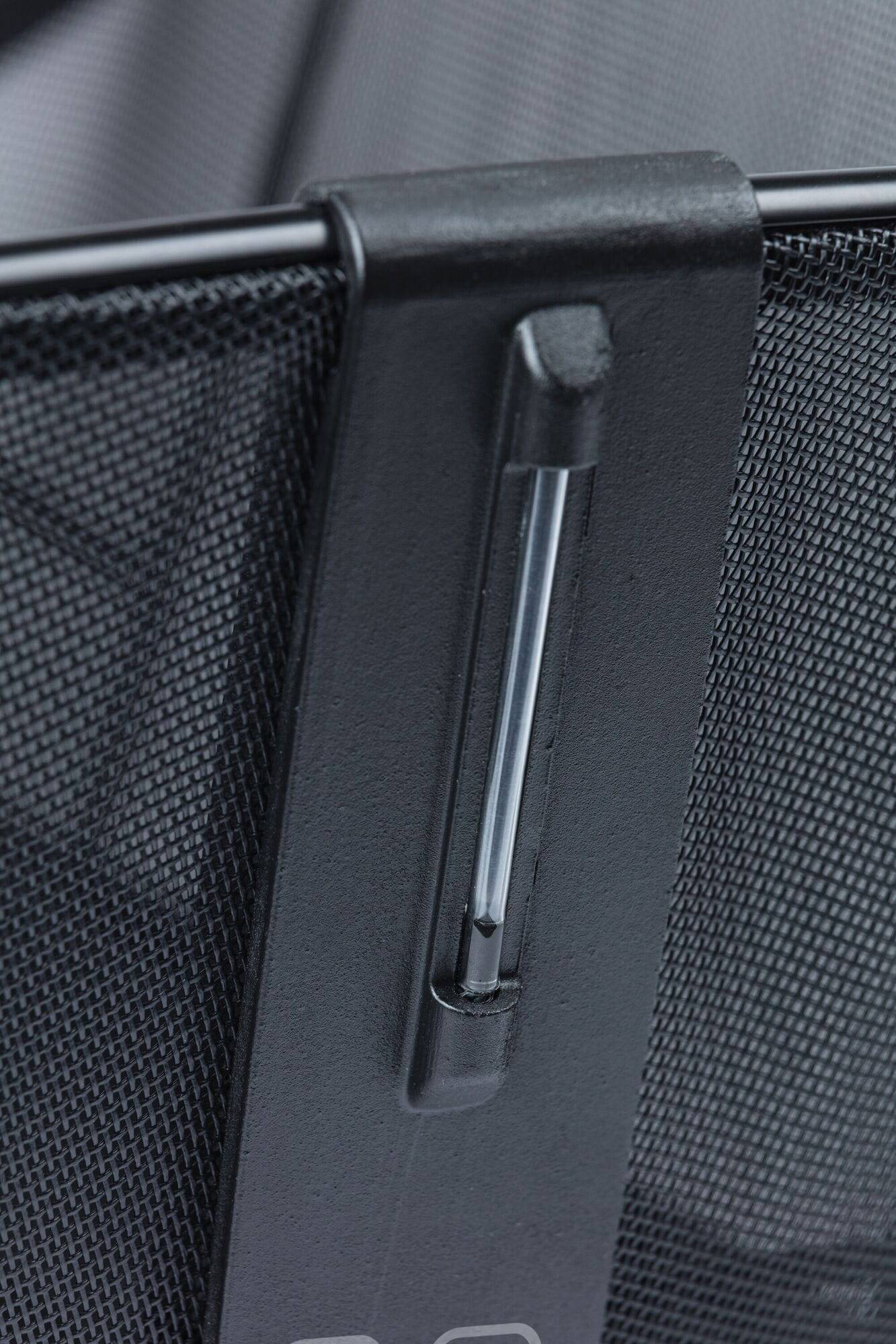 Basil Cento Tech Fiber Nordlicht MIK - bicycle basket - rear - solid black