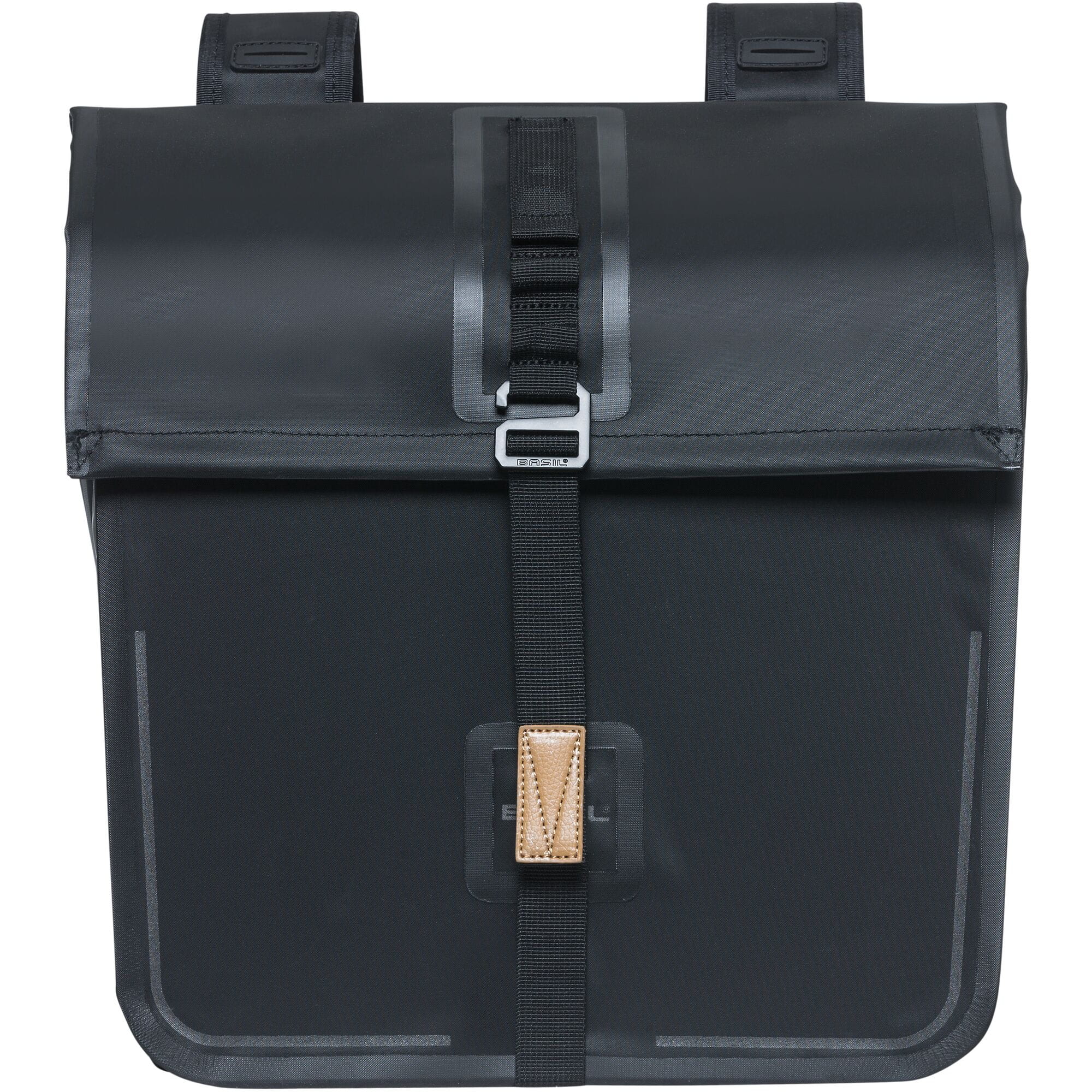Basil Basil Urban Dry double bag, 50L, matt black