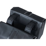 Basil Basil Urban Dry double bag, 50L, matt black