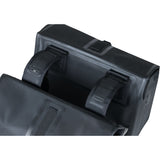 Basil Basil Urban Dry double bag, 50L, matt black