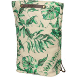 Basil Ever-Green bicycle daypack with eco-friendly water-repellent fabric and hook-on system, designed for cycling accessories.