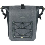 Basil Navigator Storm Medium, single pannier bag,MIK Hooks, 12-15L, black