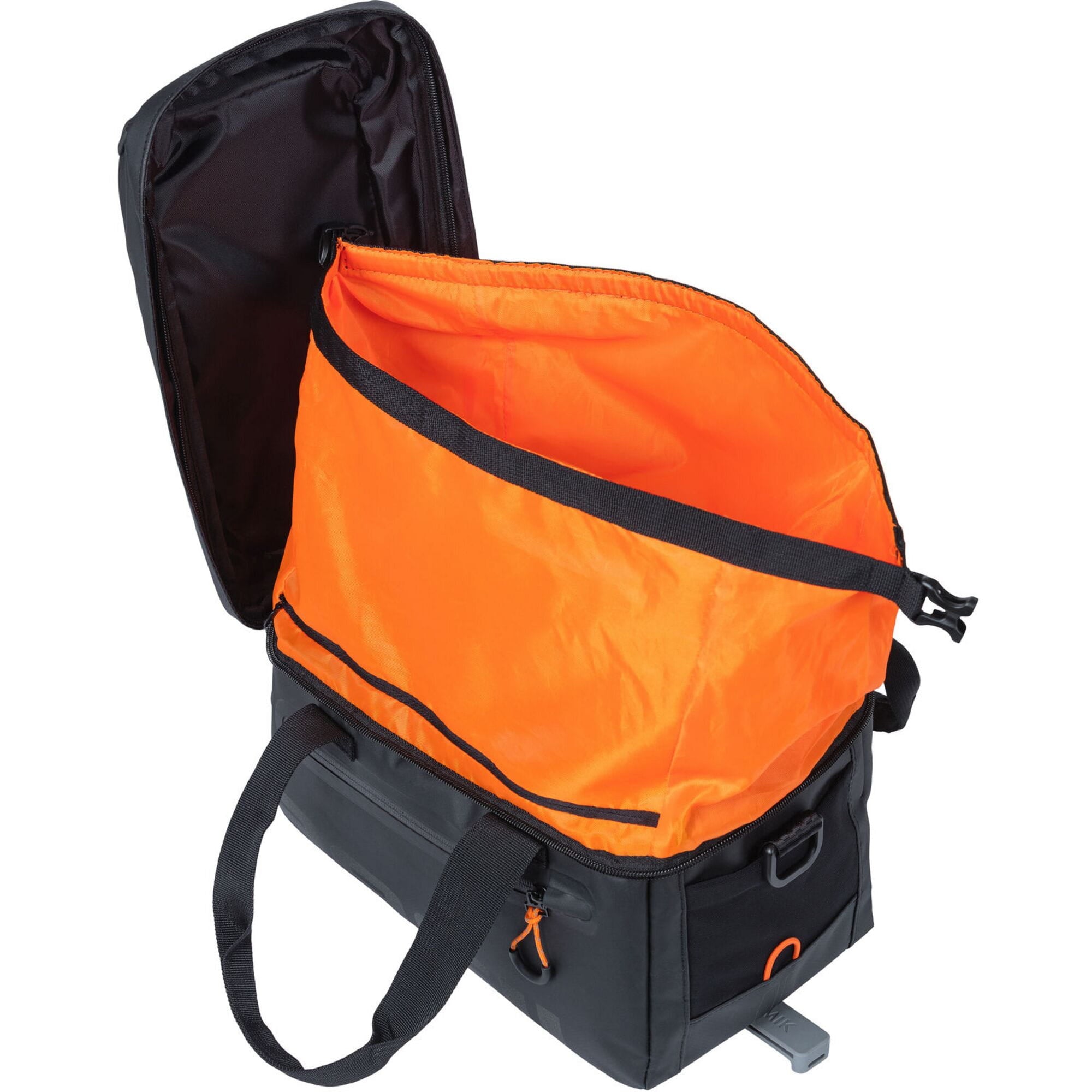 Basil Miles Tarpaulin - trunkbag MIK - 7 liter - black/orange