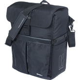 Basil Move commuter bicycle bag MIK Studs, 15L, black