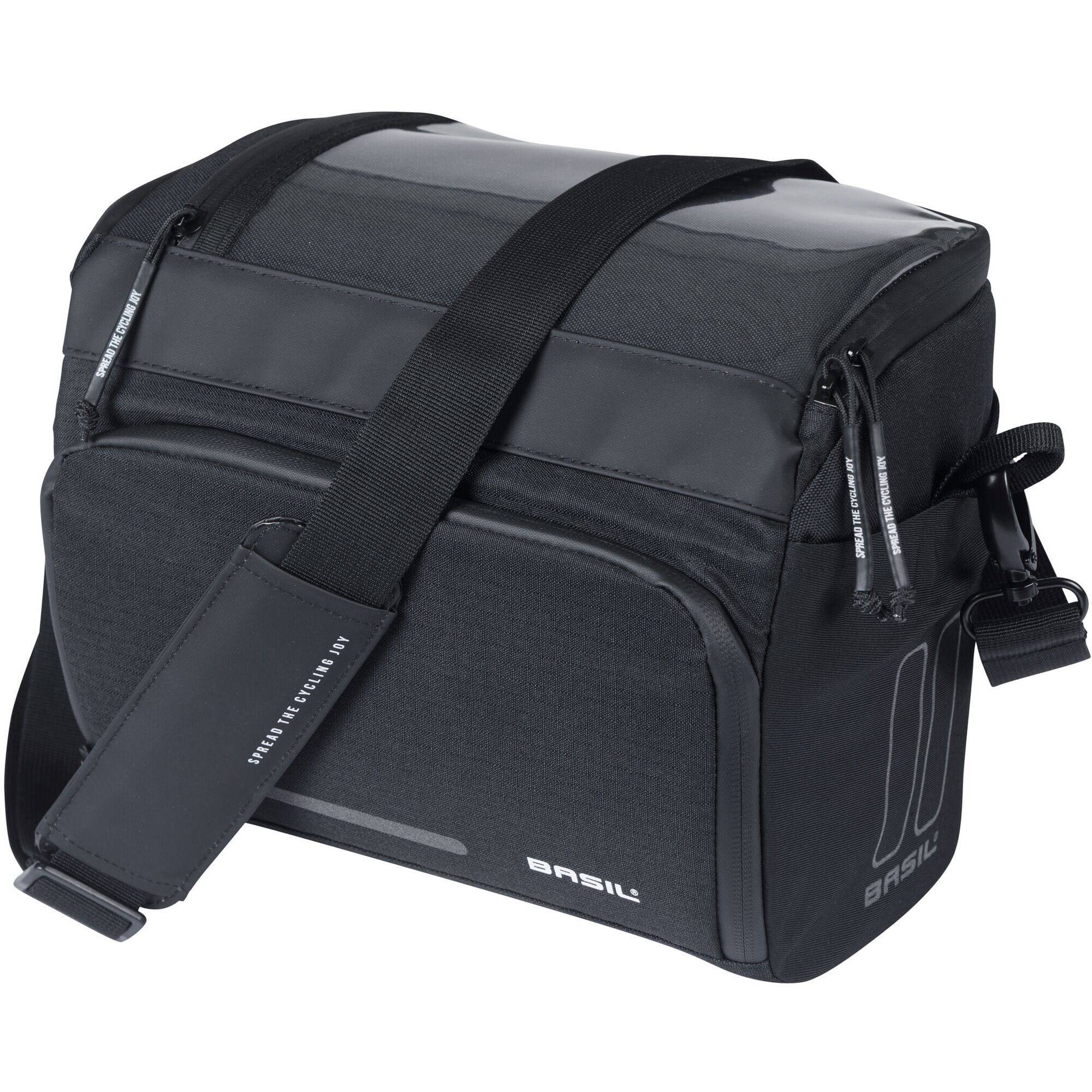 Basil Move Handlebar Bag, KF, 7-8L, black