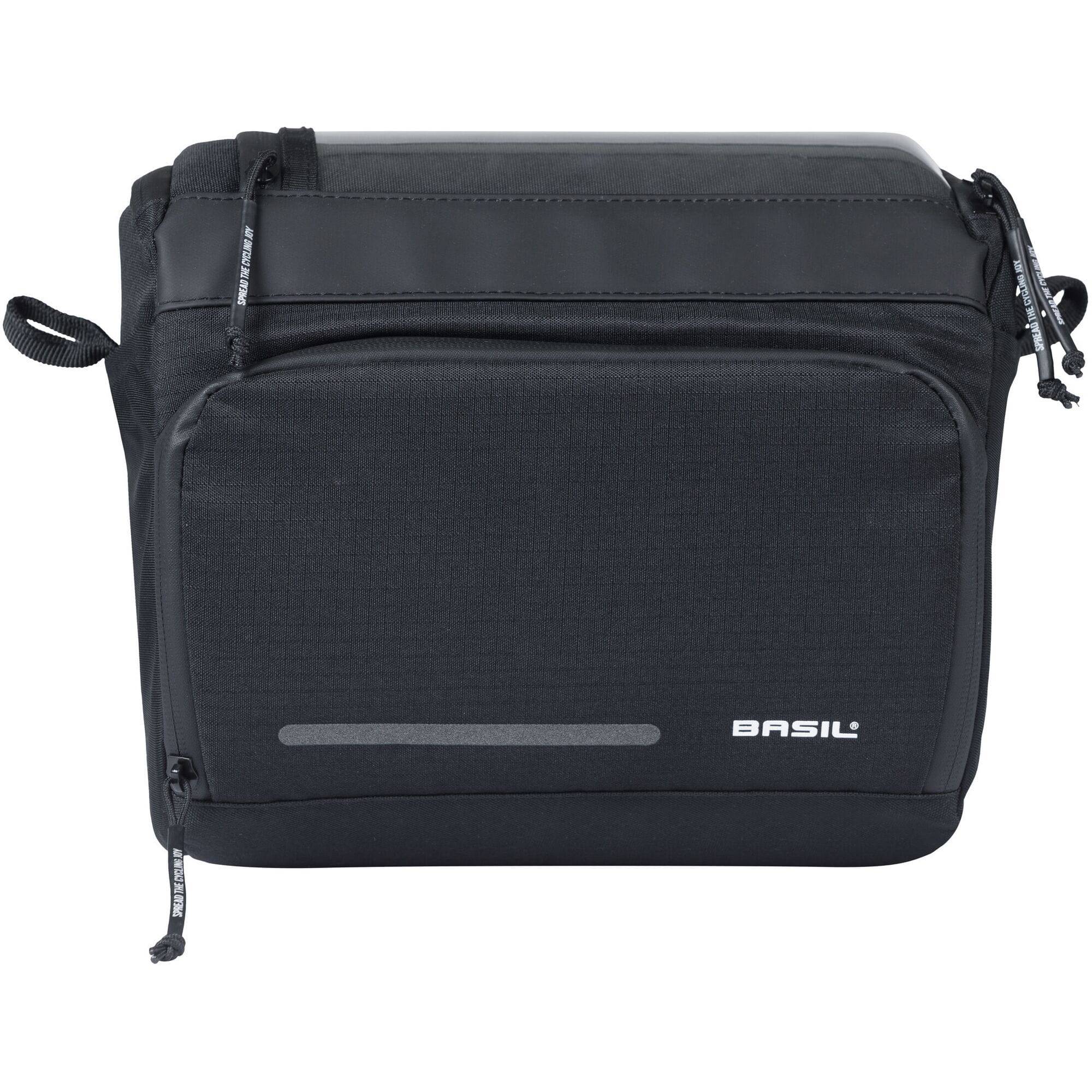 Basil Move Handlebar Bag, KF, 7-8L, black