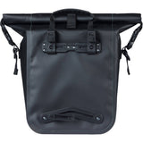 Basil Rivo M waterproof bike bag with MIK hooks and shoulder strap, designed for cycling accessories and outdoor use