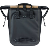 Basil Rivo M Waterproof Bike Bag with MIK hooks and shoulder strap, made of durable waterproof material for cycling accessories.