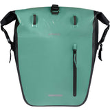 Basil Rivo L rear bike bag with MIK hooks and removable strap, designed for bicycle accessories and storage.