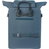 Navy Basil Brooklyn shoulder bag with MIK hooks, waterproof commuter bag, 17L capacity, made for versatile accessories and daily use.