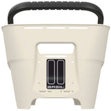 Basil Neo rear bicycle basket with multi-system mount, suitable for city bikes and e-bikes, shown on a bike.