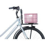 Basil bicycle crate S - small - 17.5 litres - pink