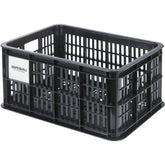 Basil bicycle crate MIK S, 17.5L, recycled synthetic, black