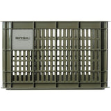Basil bicycle crate M - medium - 29.5 litres - green