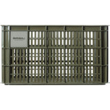 Basil bicycle crate L - large - 40 litre - green